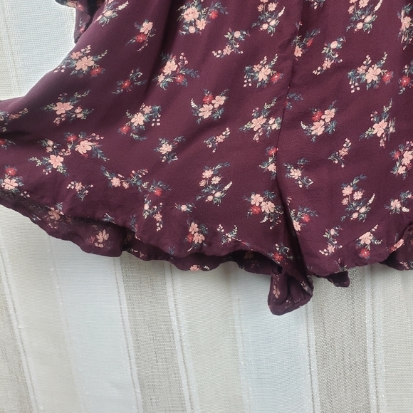 American Eagle Romper Floral Boho Size Small - Picture 7 of 10